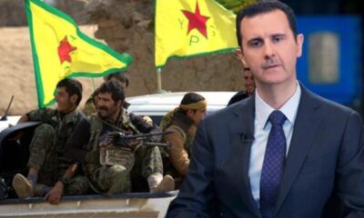 Birbirlerine düştüler! Rus köpeği Esad rejimi ile YPG/PKK arasında çatışma! 1 ölü, 4 yaralı..