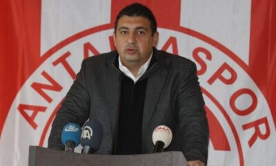 Antalyaspor Başkanı Ali Şafak Öztürk istifa etti!.