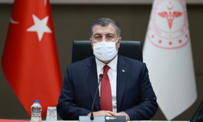 Aşı olan Fahrettin Koca, telefonuna gelen mesajı paylaştı!.