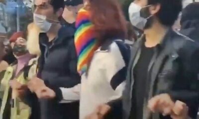 Boğaziçi Üniversitesi önünde ki şiddet olaylarında bir öğrenci “hem PKK’lı hem de i*neyim” dedi!. (video haber)