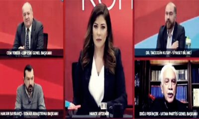 Canlı yayında tansiyon yükseldi! Perinçek’ten Toker’e sert çıkış!. (video haber)