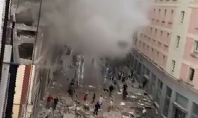 SON DAKİKA! İspanya’nın başkenti Madrid’de şiddetli patlama.. (video haber)