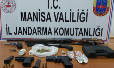 Manisa’da uyuşturucu operasyonu! 5 gözaltı..