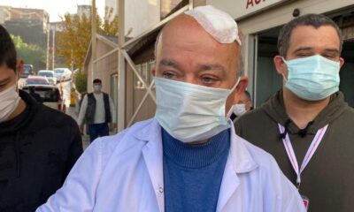 Maske uyarısı yapan doktora saldırdılar, başına 8 dikiş atıldı!.