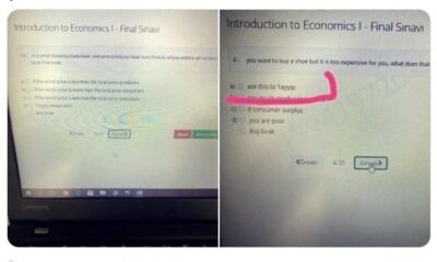 Marmara Üniversitesi’nde Başkan Erdoğan’a hakaret..