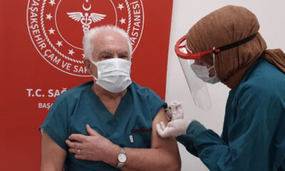 Doğu Perinçek aşı oldu!.