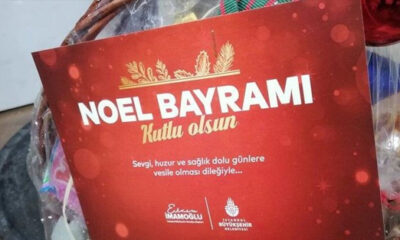 Seçimden önce Camiden çıkmayan İmamoğlu’ndan İBB personeline “Noel” kutlaması…
