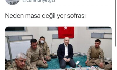 PKK’yı “Kandil’de Yere Sigara İzmariti Atılmıyor” manşetiyle öven şerefsizler bu fotoğraftan rahatsız oldu!.
