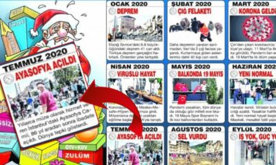 Yunan paçavrası Sözcü’den akla ziyan Ayasofya açıklaması!. “Yanlış Anlaşıldık!.”