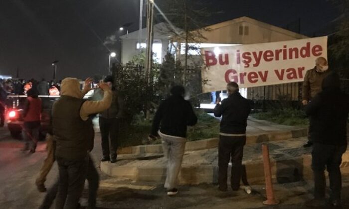 CHP’li Maltepe Belediyesi’nde isyan! İşçiler greve gitti!. (video haber)