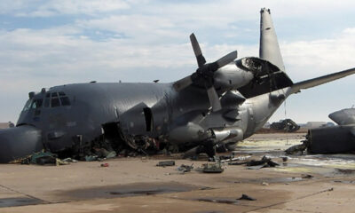 ABD askeri uçağı düştü! 3 ölü..