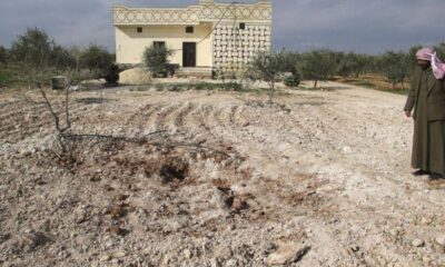Terör örgütü YPG/PKK, Münbiç’te sivil yerleşimlerde ki mezarlıklara saldırıyor!.