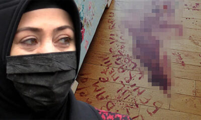 Kanıyla yere kendisini kocasının vurduğunu yazan kadının davasında flaş gelişme..