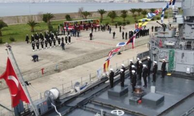 Komuta İspanya’dan Türkiye’ye geçti! Deniz Harp Okulu’nda devir teslim töreni..