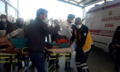 Yüksek gerilim hattını taşla kesmek isterken akıma kapıldılar!.