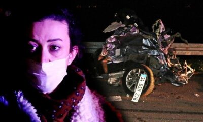 Otomobil ikiye bölündü! 1’i ağır, 2 yaralı..