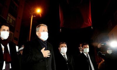 Hulusi Akar’dan şehit ailelerine taziye ziyareti..