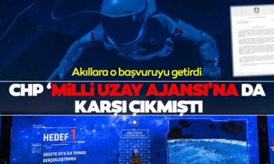 Akıllara o başvuru geldi! CHP, Uzay Ajansı’nın kapatılması için AYM’ye gitmişti!.