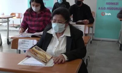 66 yaşında liseyi bitirdi, şimdi hedefi tıp fakültesi..