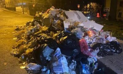 Maltepe’de kokudan duramayan vatandaşlar, biriken çöpleri yakınca bu kez de zehir solumaya başladı!.