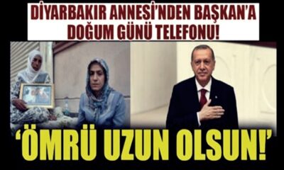 Diyarbakır annesi Başkan Erdoğan’ı telefonla arayarak doğum gününü kutladı! “Ömrün uzun olsun!.”