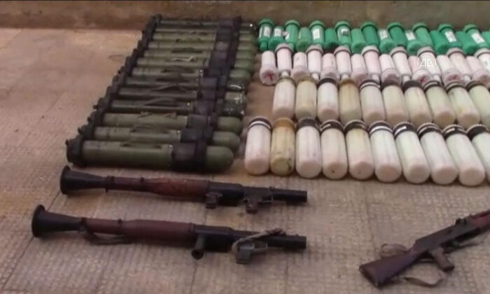 El Bab’da terör örgütü PKK/PYD/YPG’ye silah ve mühimmat taşıyan kamyon ele geçirildi!.