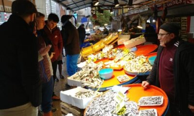 Kar ve fırtına balık tezgahlarını vurdu!.