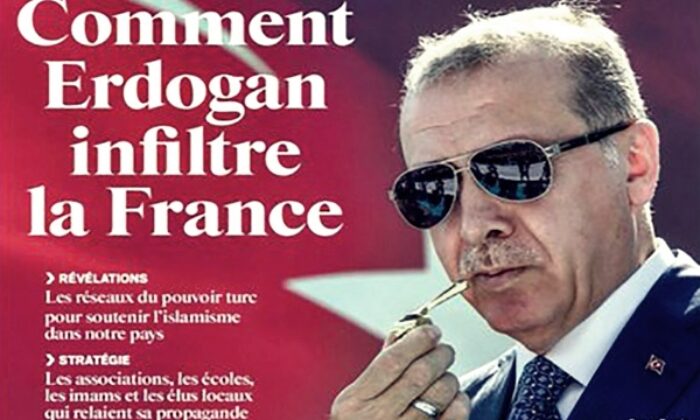 Fransız basını, Erdoğan ve Türkiye korkusunu yine manşete taşıdı!.