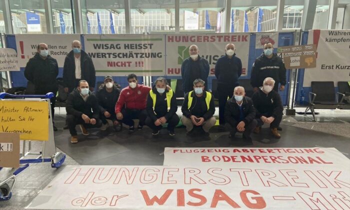 Frankfurt Havalimanı’nda işten çıkarılan işçiler açlık grevine başladı!.