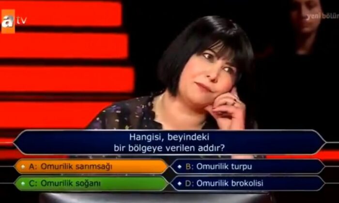 Kim Milyoner Olmak İster’e damga vuran soru! Doktor arkadaşına güvendi, omirilik soğanı yerine “omirilik sarımsağı” dedi!.