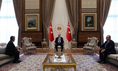 Başkan Erdoğan, Türkmenistan Dışişleri Bakanı Meredow’u kabul etti!.