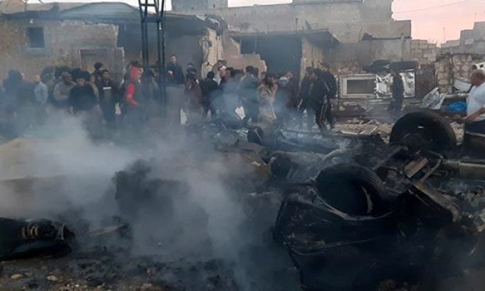 Terör örgütü Suriye’de sivillere saldırdı! 2 sivil şehit, 7 sivil yaralı..