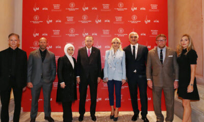 Tarihi Atlas Sineması’nın açılışına katılan Jason Statham ile Guy Ritchie, Başkan Erdoğan’la sohbet etti!. (video haber)