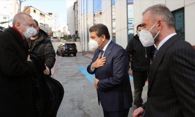 Cumhurbaşkanı Erdoğan, Esenler Belediyesi’ni ziyaret etti!.