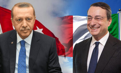 Cumhurbaşkanı Erdoğan, İtalya Başbakanı Mario Draghi ile görüştü!.