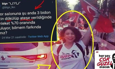 “AK Parti Kongre Salonunu yaksak” çağrısı yapan kadın CHP’li çıktı!.
