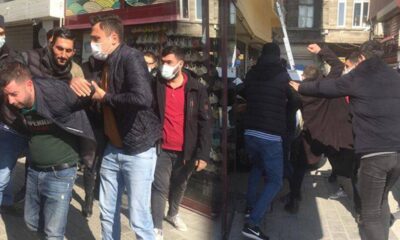 Karaköy’de kapkaççıya meydan dayağı..