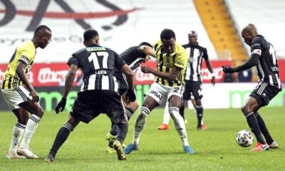 Beşiktaş ve Fenerbahçe 1-1 berabere kaldı!.