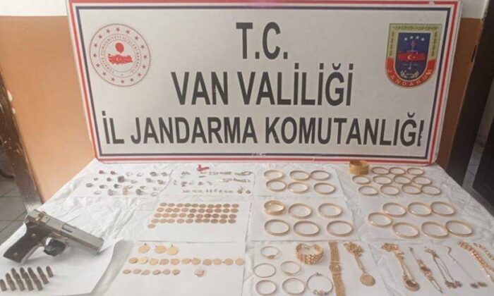 İstanbul’da çalınan altınlar Van’da bulundu!.