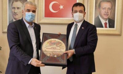 İmamoğlu, AK Parti İstanbul İl Başkanı Kabaktepe’yi ziyaret etti!.