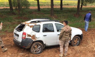 HDP’li kadın yöneticilerin bulunduğu otomobil şarampole devrildi! 4 yaralı..