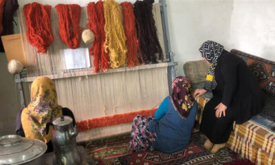 Karslı kadınların dokuduğu halılar, Japon pazarına giriyor!.