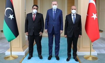 Cumhurbaşkanı Erdoğan Libya heyetini kabul etti!.