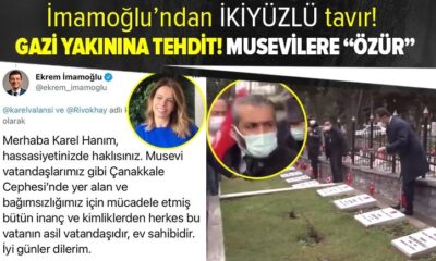 Gazi yakınını tehdit eden İmamoğlu, Yahudi yazar karşısında esas duruşa geçti!.