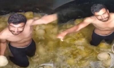 Süt banyosu rezaletinden sonra bir skandal daha! Turşu fabrikasından mide bulandıran görüntüler..(video haber)
