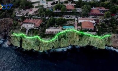 CHP Antalya’nın doğal simgesi olan Falezleri pavyona çevirdi!.