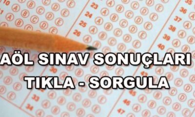 AÖL sınav sonuçları açıklandı! MEB Açık Lise AÖL sınav sonuç sorgulama..