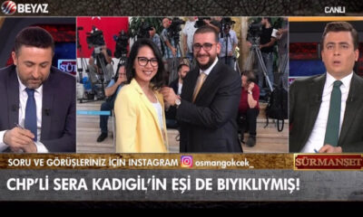 Bıyıklılarla muhatap olmak istemeyen CHP’li Serra Kadıgil’in kocası da bıyıklıymış!. (video haber)