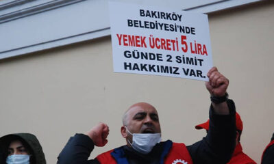 CHP’li Bakırköy Belediyesi’nde işçiler isyan etti! “Hakkımız almadan meydanı terk etmiyoruz!.”