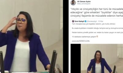 CHP’li Serra Kadıgil’in Meclis’te ki cinsiyetçilikle mücadele şovuna tokat gibi cevap.. (video haber)